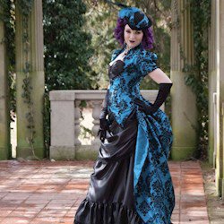 Sable Siren Victorian Steampunk Dress – auralynne